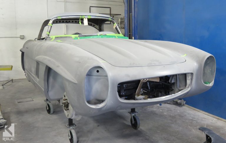 RELIC-fabrication- Mercedes 300sl ready for paint
