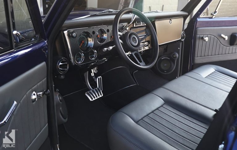 RELIC Restored Interiors & Custom Interiors - c10 truck custom stereo