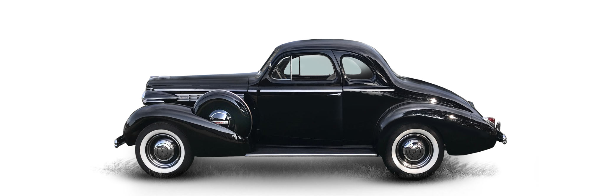 RELIC restored 1938 buick blackinternal